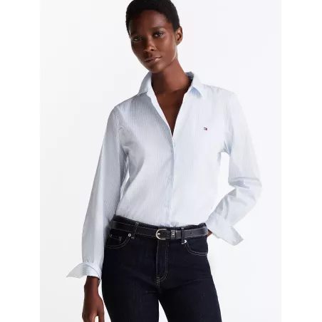 Chemise coupe standard en...