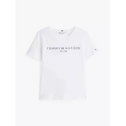 T-shirt à col ras-du-cou et logo