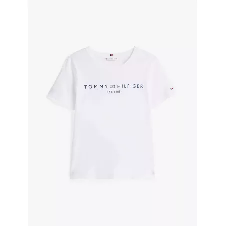 T-shirt à col ras-du-cou et logo
