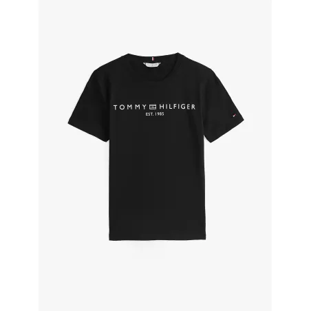 T-shirt à col ras-du-cou et logo