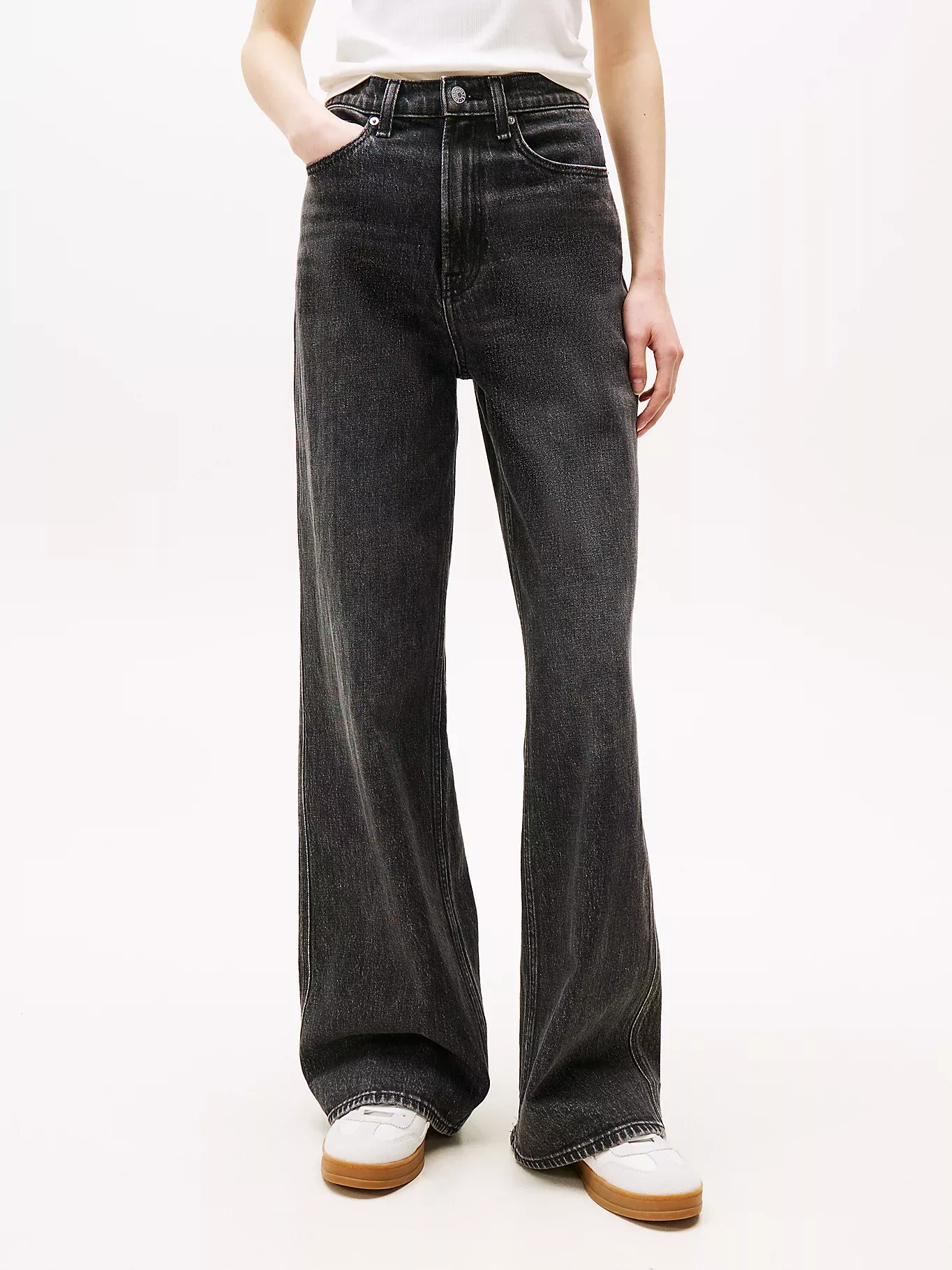 Jean décontracté Claire taille mi-haute