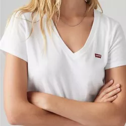 Perfect Slub V-neck Tee