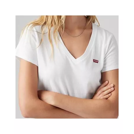Perfect Slub V-neck Tee