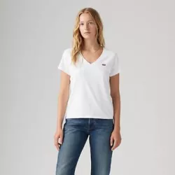 Perfect Slub V-neck Tee