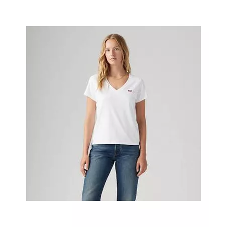 Perfect Slub V-neck Tee
