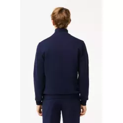 SWEATSHIRT JOGGER ZIPPÉ HOMME REGULAR FIT LACOSTE EN MOLLETON GRATTÉ