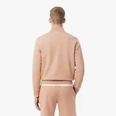 Sweatshirt col montant zippé molleton