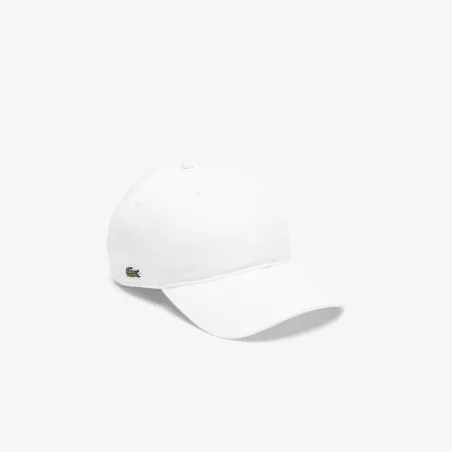 Casquette twill de coton