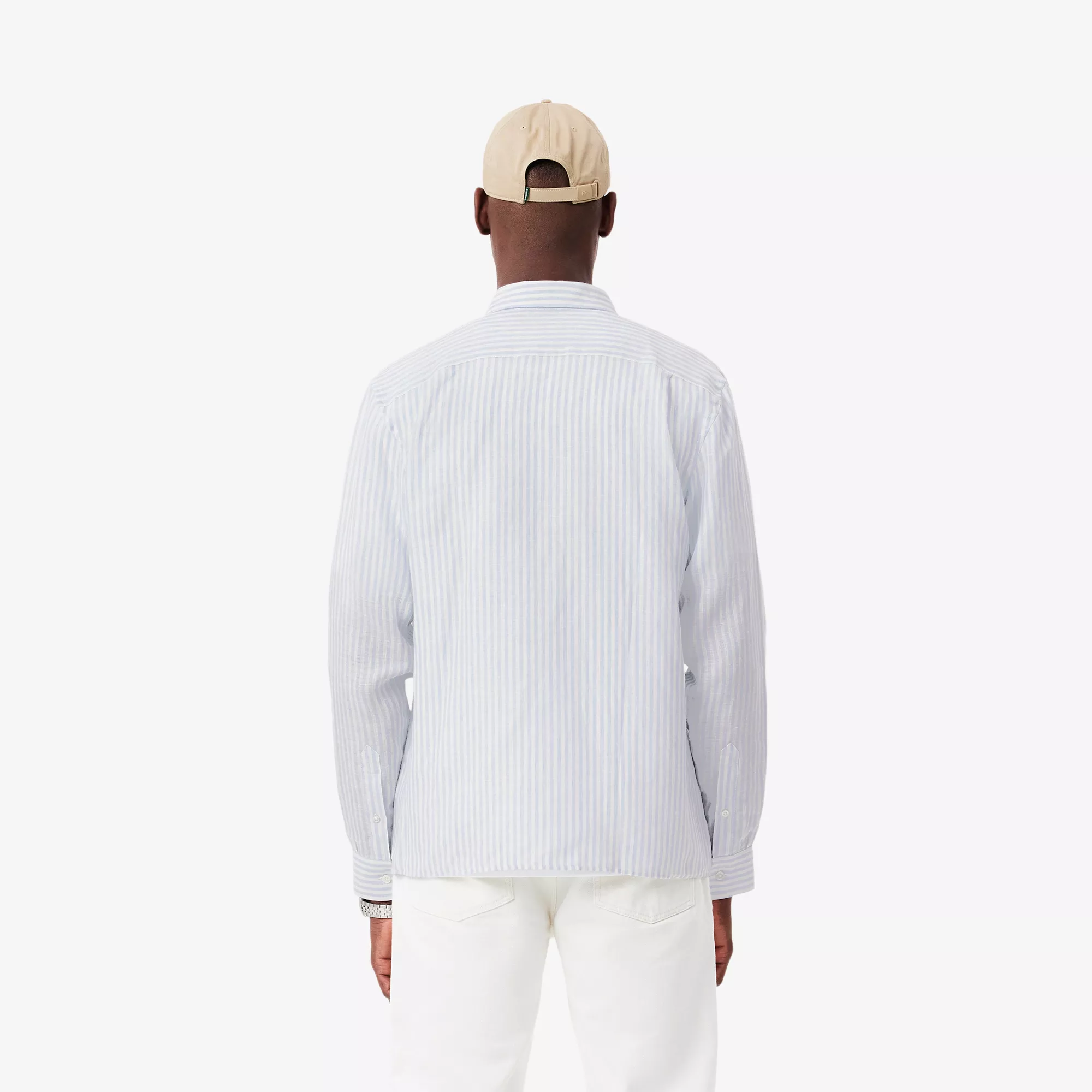 CHEMISE RAYÉE REGULAR FIT EN LIN