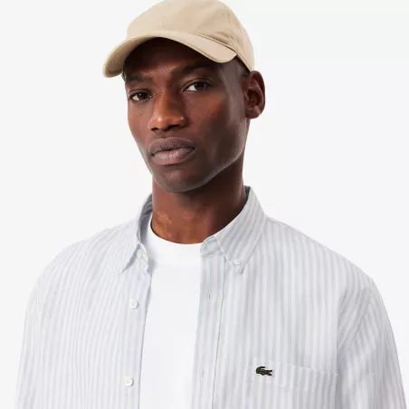 CHEMISE RAYÉE REGULAR FIT EN LIN