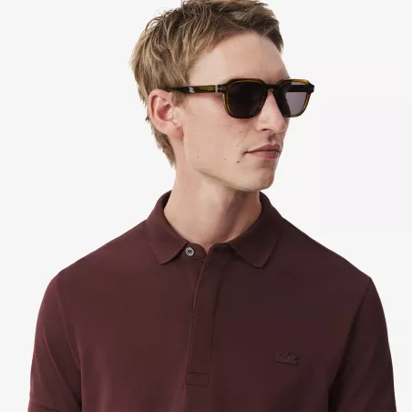 Polo Paris regular fit en Piqué stretch