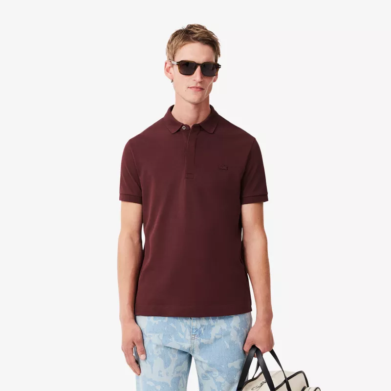 Polo Paris regular fit en Piqué stretch