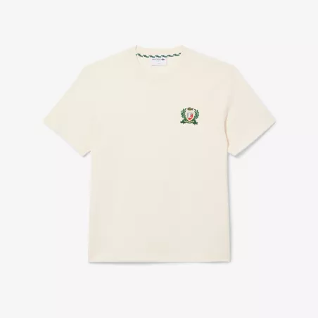 T-shirt badge brodé fabriqué en France