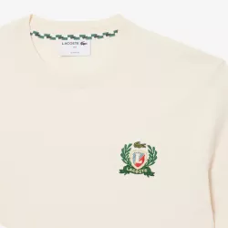T-shirt badge brodé fabriqué en France