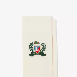 Chaussettes motif écusson jacquard