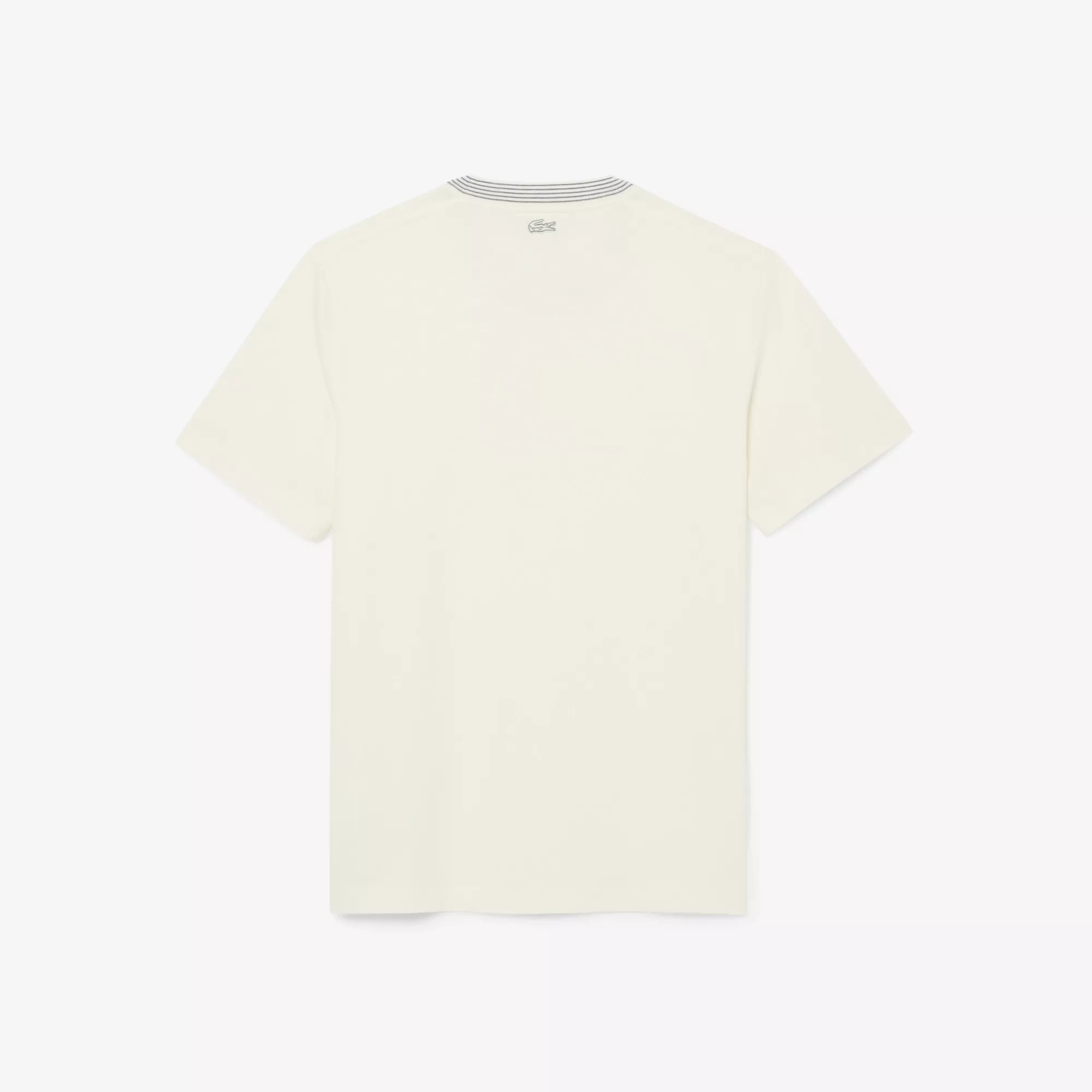 T-shirt jersey de coton brodé