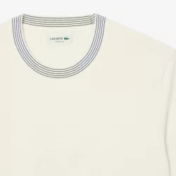 T-shirt jersey de coton brodé