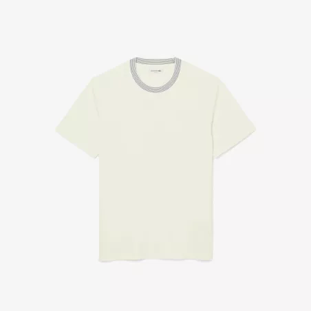 T-shirt jersey de coton brodé