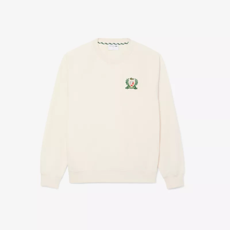 Sweatshirt blason brodé fabriqué en France