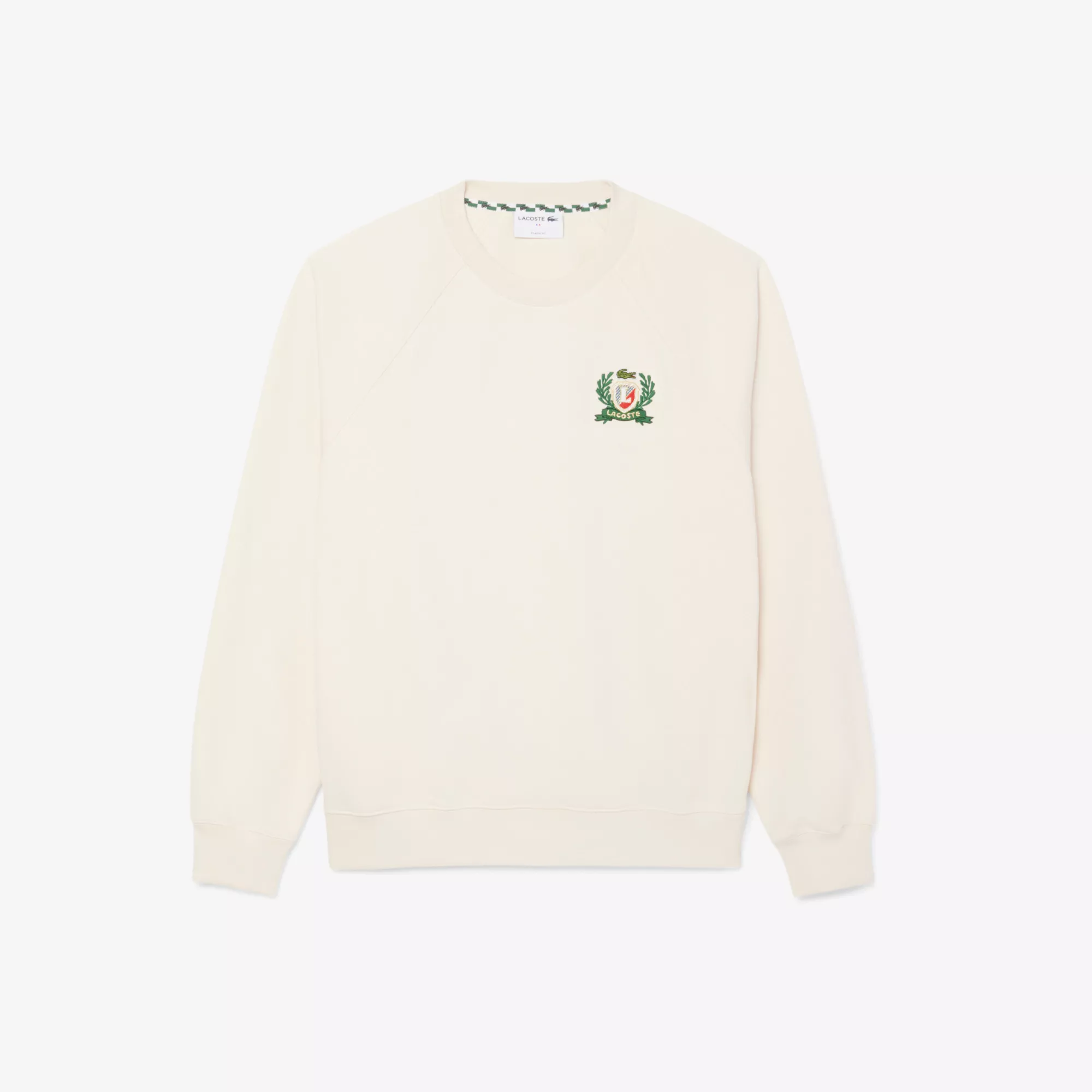 Sweatshirt blason brodé fabriqué en France