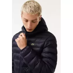 DOUDOUNE HOMME LACOSTE MATELASSÉE AVEC CAPUCHE