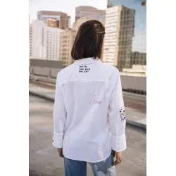Chemise brodée Chestine Boyfriend Graf