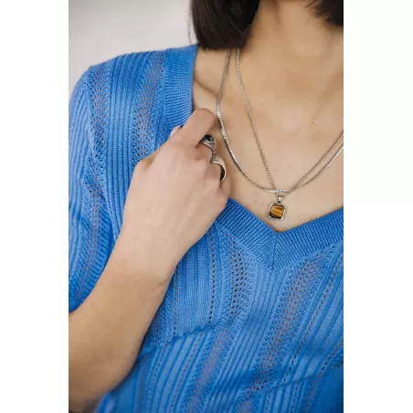 Polane Rib T-shirt en...