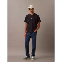 T-shirt avec logo délavé à...