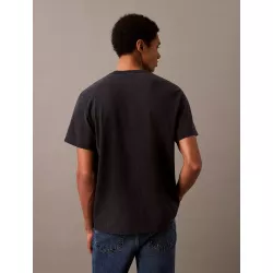 T-shirt avec logo délavé à l'acide