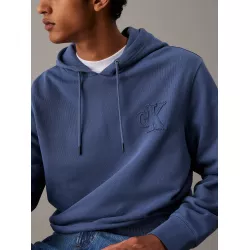 Sweat-shirt à capuche avec logo appliqué
