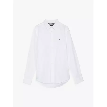 Chemise ajustée en popeline TH Flex
