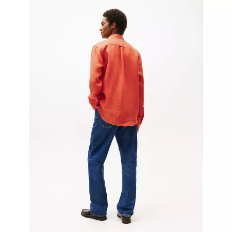 Chemise coupe standard en pur lin