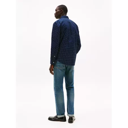 Chemise coupe standard à pois TH Flex