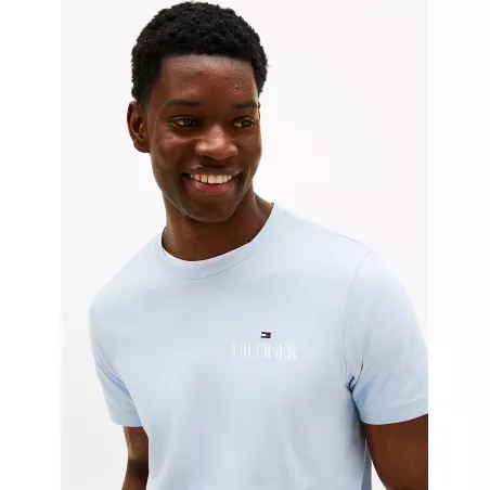 T-shirt à col ras-du-cou et logo