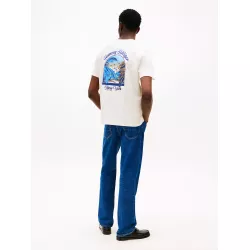 T-shirt décontracté à motif au dos