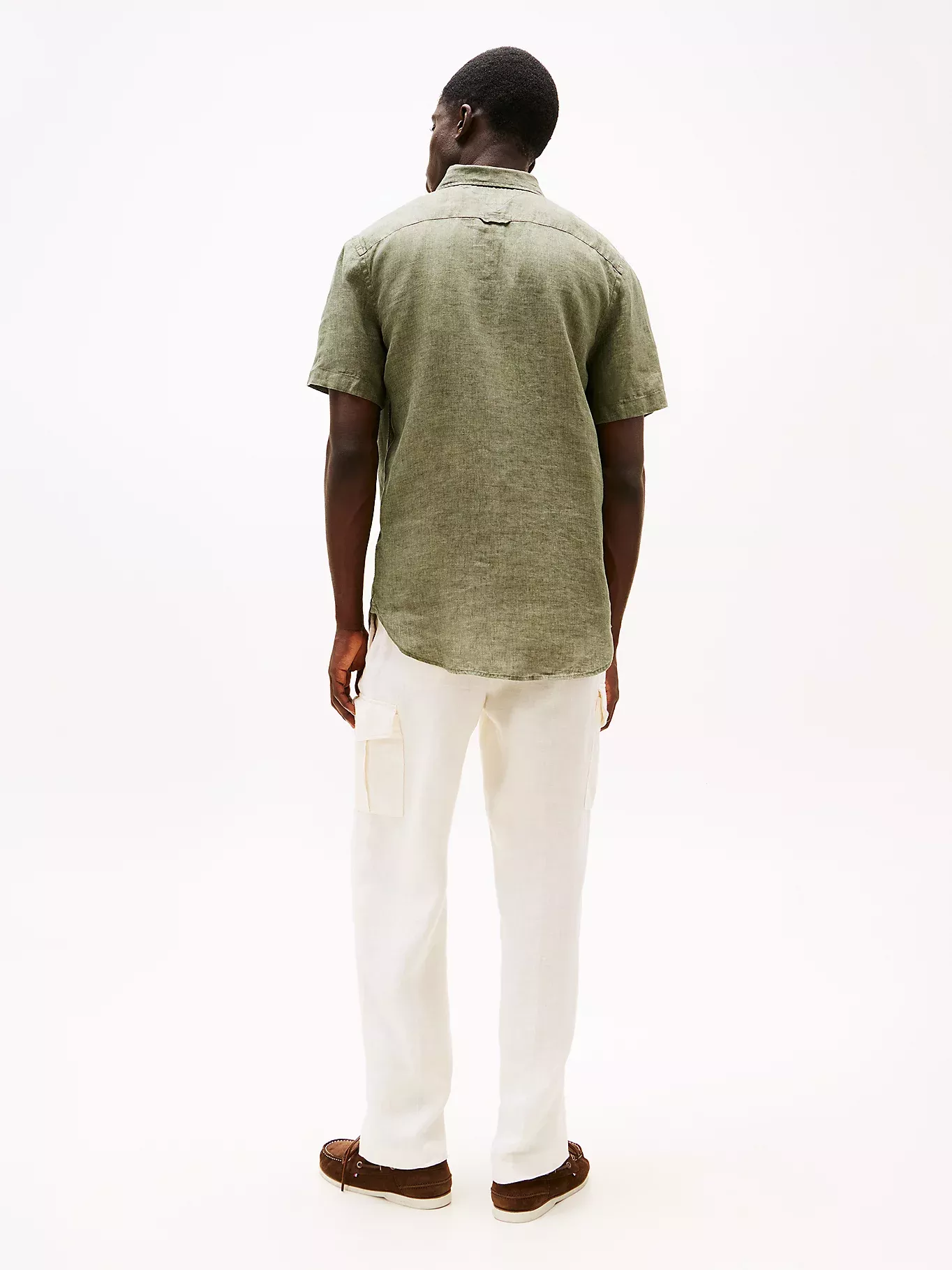 Chemise en pur lin lavé