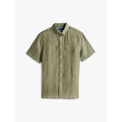 Chemise en pur lin lavé