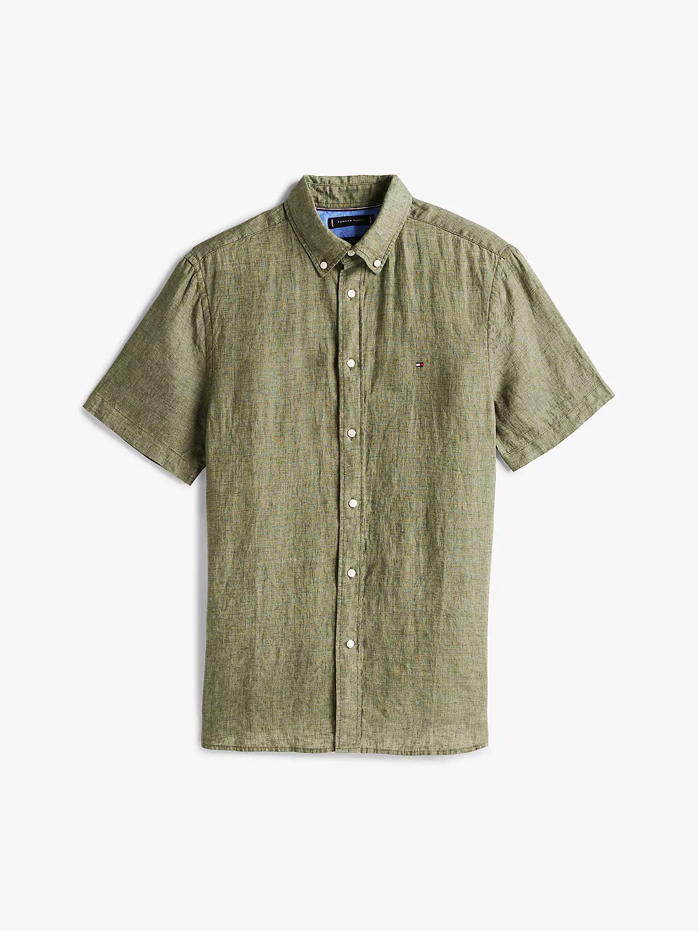Chemise en pur lin lavé