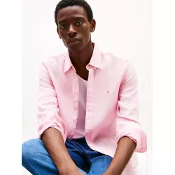 Chemise coupe standard en pur lin