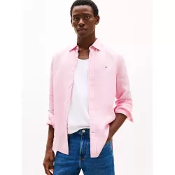 Chemise coupe standard en pur lin