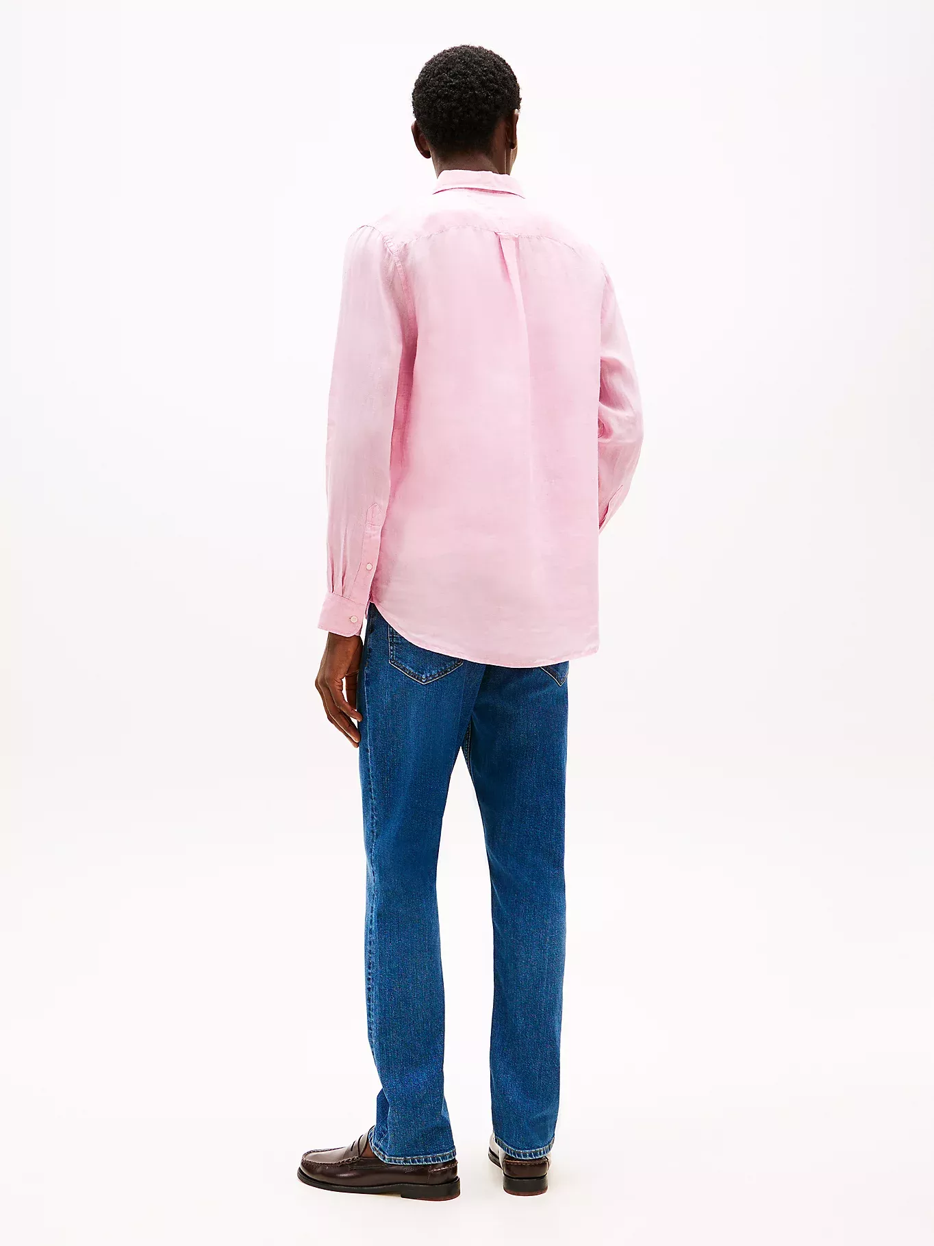 Chemise coupe standard en pur lin