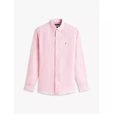 Chemise coupe standard en pur lin