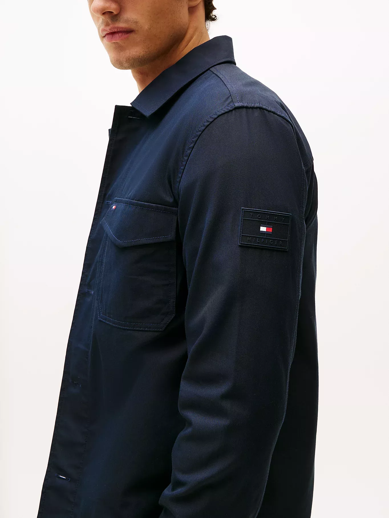 Veste coupe standard boutonnée