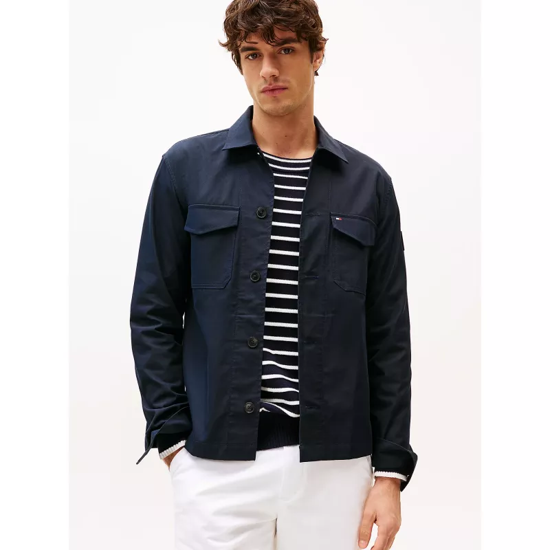 Veste coupe standard boutonnée