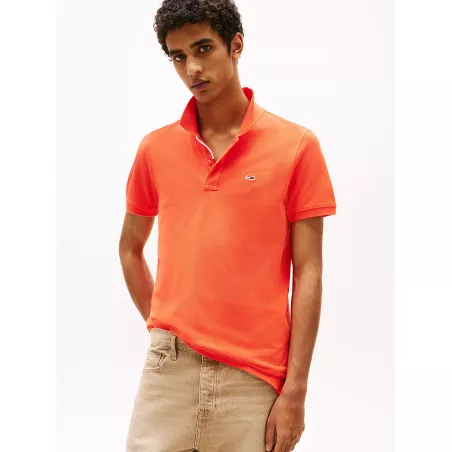 Polo ajusté à drapeau
