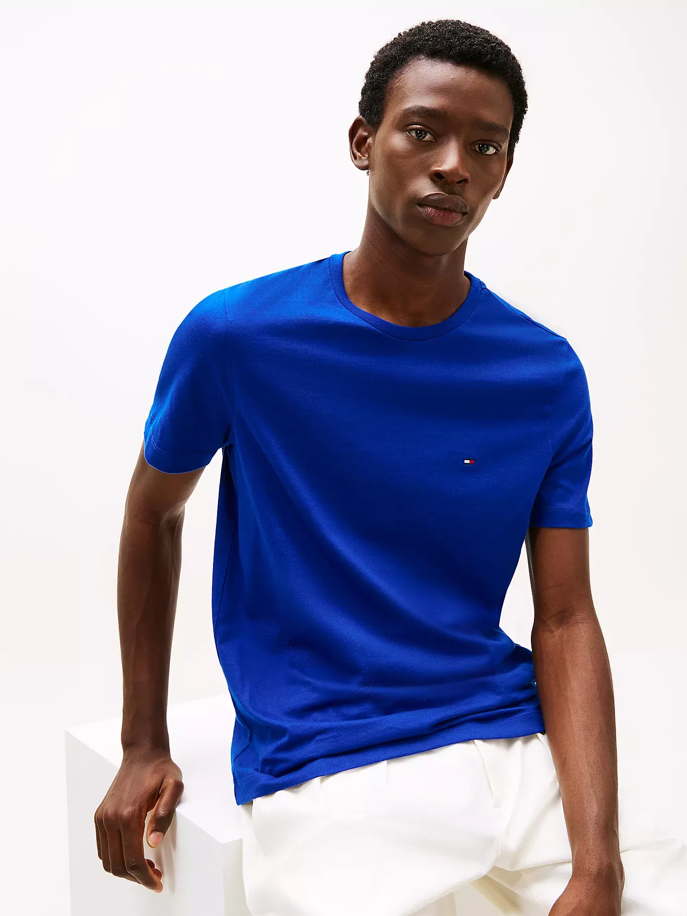 T-shirt à col ras-du-cou