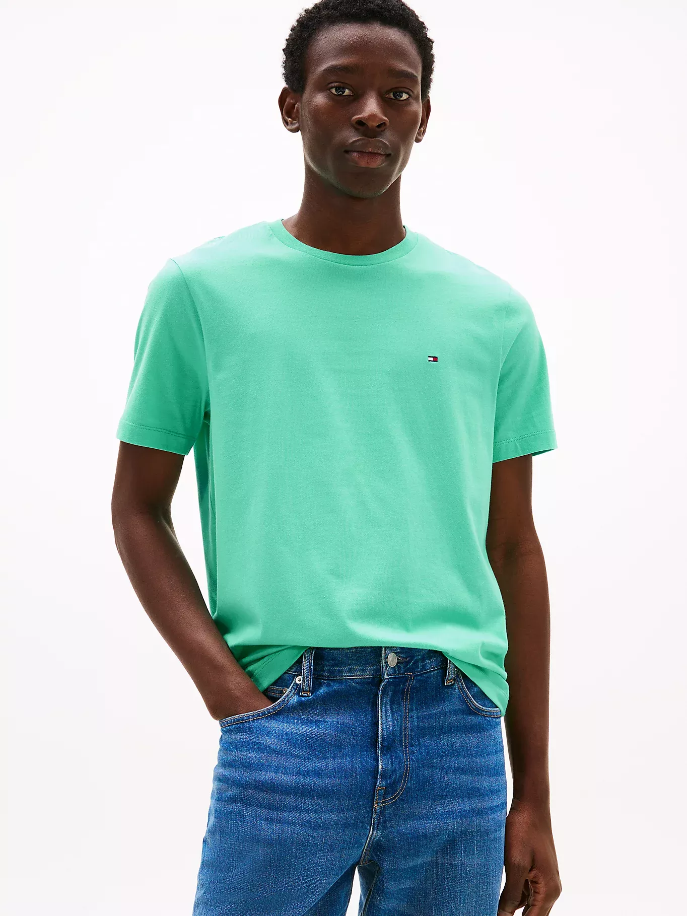 T-shirt à col ras-du-cou