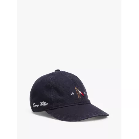 Casquette à drapeau brodé
