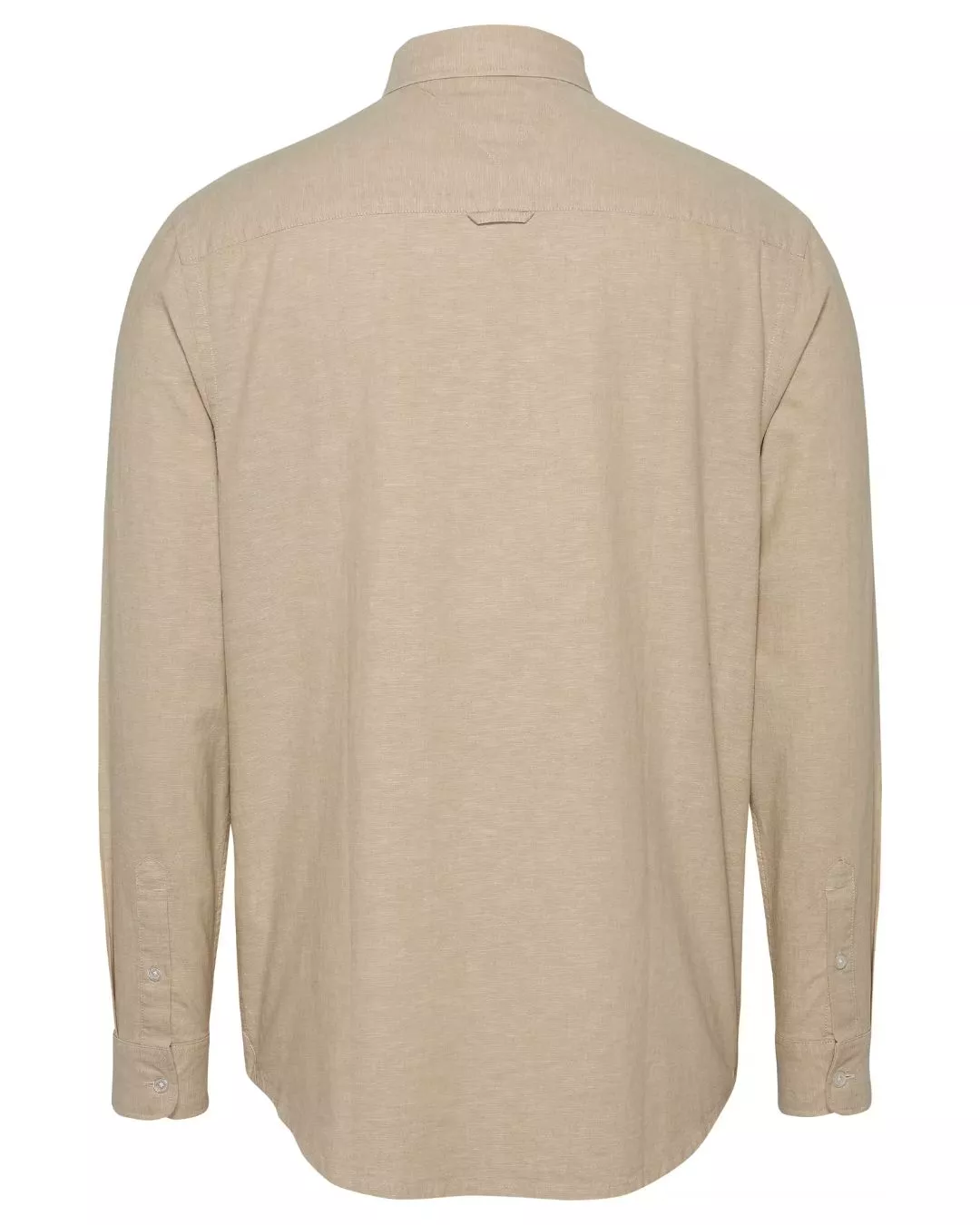 Chemise à manches longues en mélange de lin standard