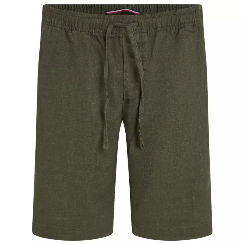 Short Harlem décontracté en lin mélangé